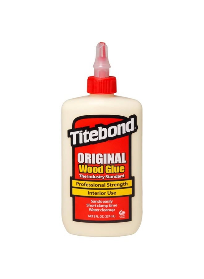 Titebond Original Wood Glue Red (8fl oz) Pack of 1, 5063 - Image 1