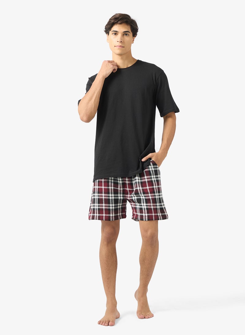 Seventy Five Nightwear T-Shirt & Shorts Set - Image 1