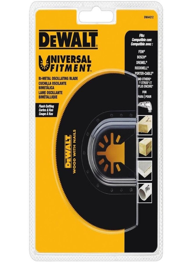 DEWALT Dwa4212 Oscillating Flush Cut Blade, Black - Image 4