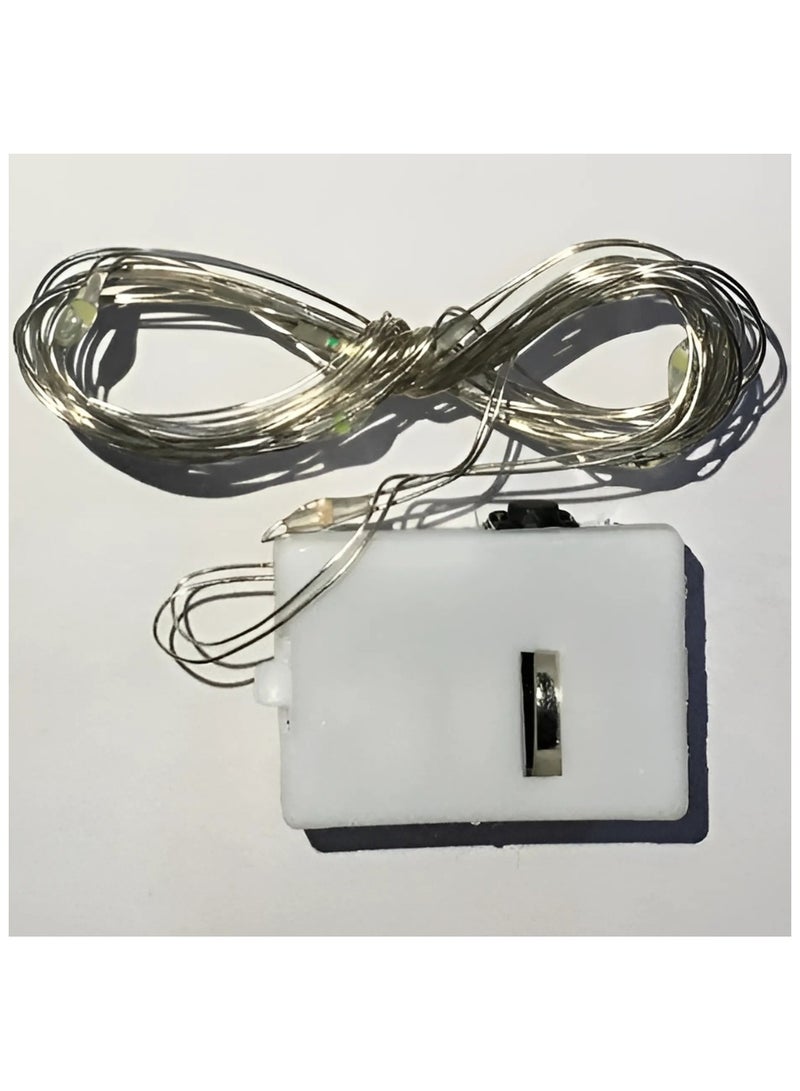 أضواء LED متعددة الألوان للزينة - تعمل بالبطارية  - Image 5