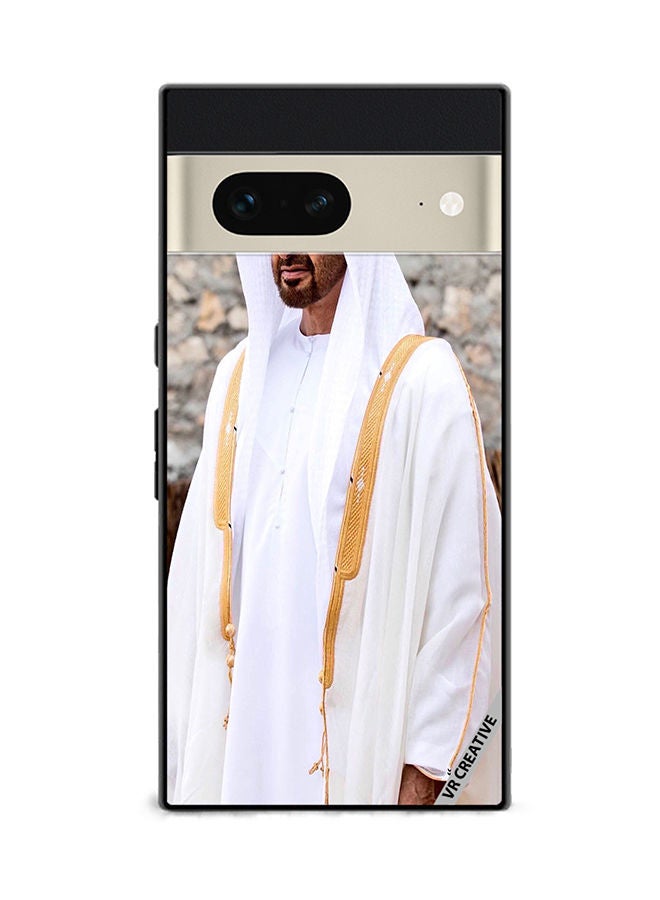 VR CREATIVE Protective Case Cover For Google Pixel 7 Sheikh Mohamed Bin Zayed Al Nahyan Design Multicolour - Image 1
