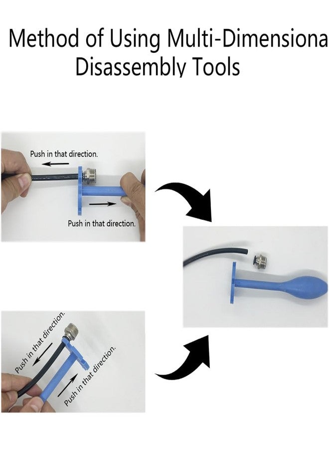 ROZESAZZ Push-to-Connect Fitting Disconnect Tool - Versatile Removal Tool for Quick Connect Air Hose and Push Fit Pneumatic Fittings - Image 3