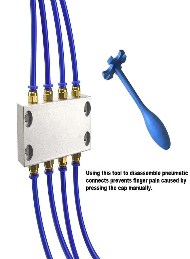ROZESAZZ Push-to-Connect Fitting Disconnect Tool - Versatile Removal Tool for Quick Connect Air Hose and Push Fit Pneumatic Fittings - Image 2