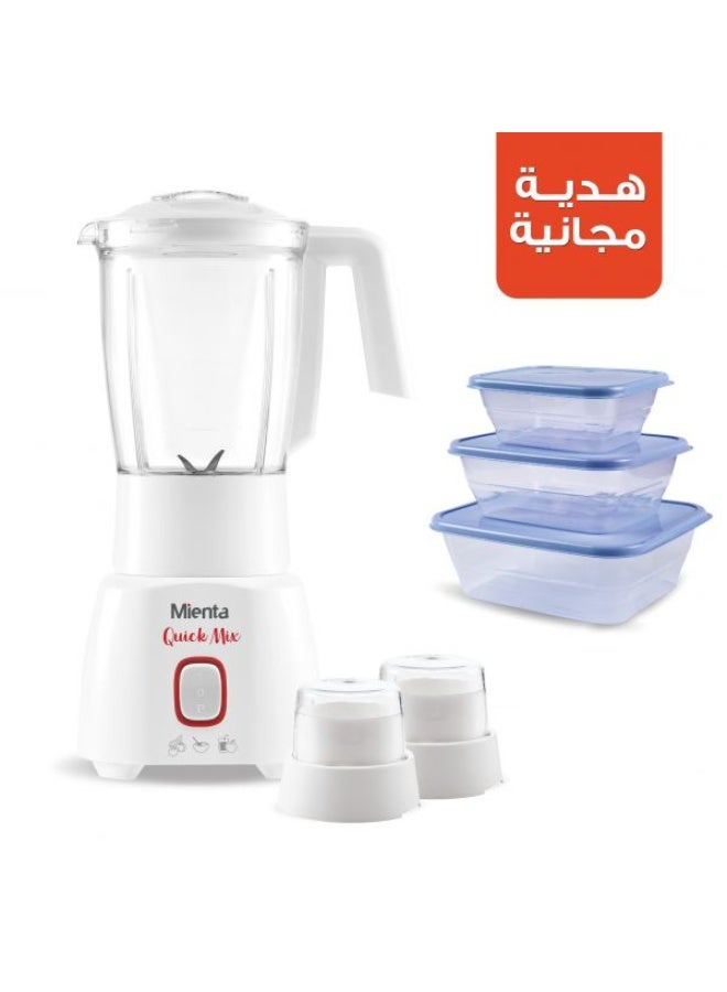 Mienta – Blender - 600W - BL1281H & Free Gift - Image 1