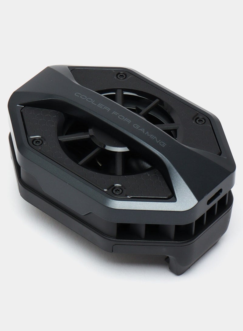 Xiaomi Ice Cooler Back Clip,30W Power Colorful Light Effect Intelligent Temperature Control Safety Protection Phone Cooler for Gaming-Black - Image 4