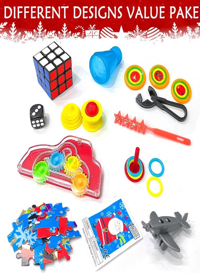 SURCVIO 10 Pack Christmas Party Favor Non-Snap Santa Claus Snowman Design Party Table Favors with Holiday Supplies for Kids and Adults - Image 3