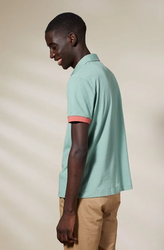 Vicomte A. Percy Turquoise Polo