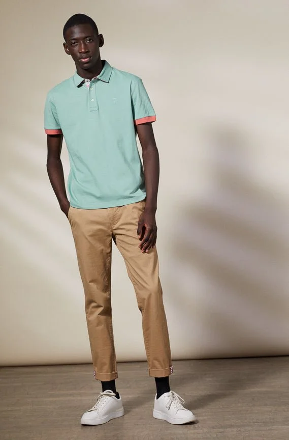 Vicomte A. Percy Turquoise Polo