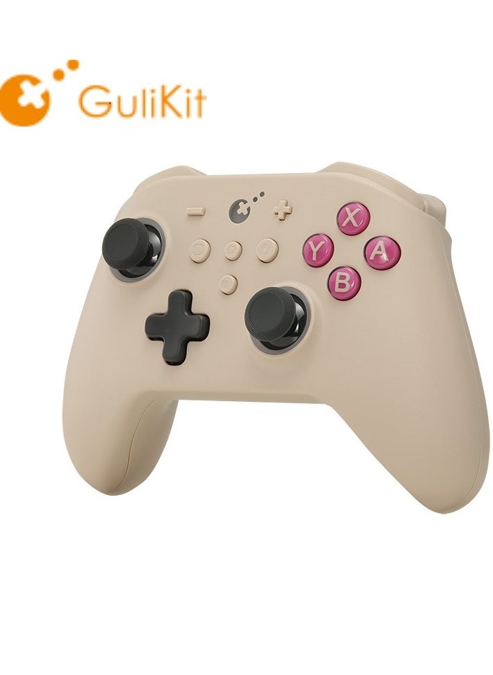 Gulikit - KK3 PRO Controller Kingkong 3 Pro Switch Controller (No Drift) For Switch/PC/Android/MacOS/IOS with Hall Joysticks and Triggers, Maglev/Rotor/HD Vibration (GB RETRO) - Image 1