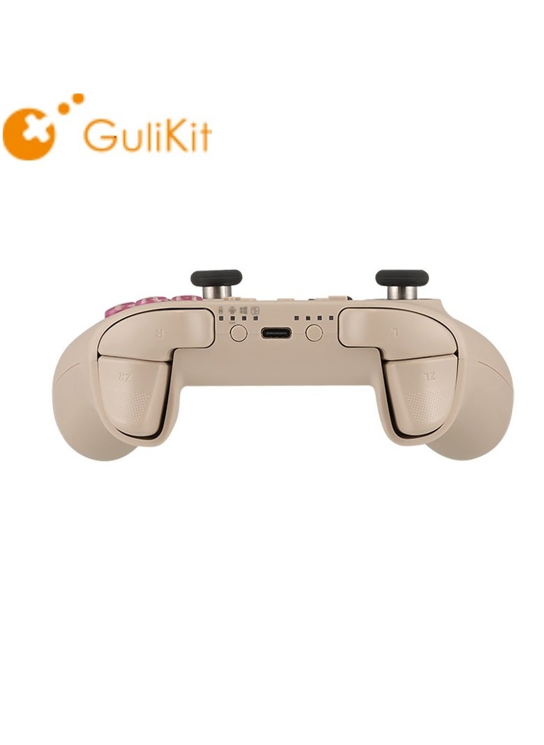 Gulikit - KK3 PRO Controller Kingkong 3 Pro Switch Controller (No Drift) For Switch/PC/Android/MacOS/IOS with Hall Joysticks and Triggers, Maglev/Rotor/HD Vibration (GB RETRO) - Image 1