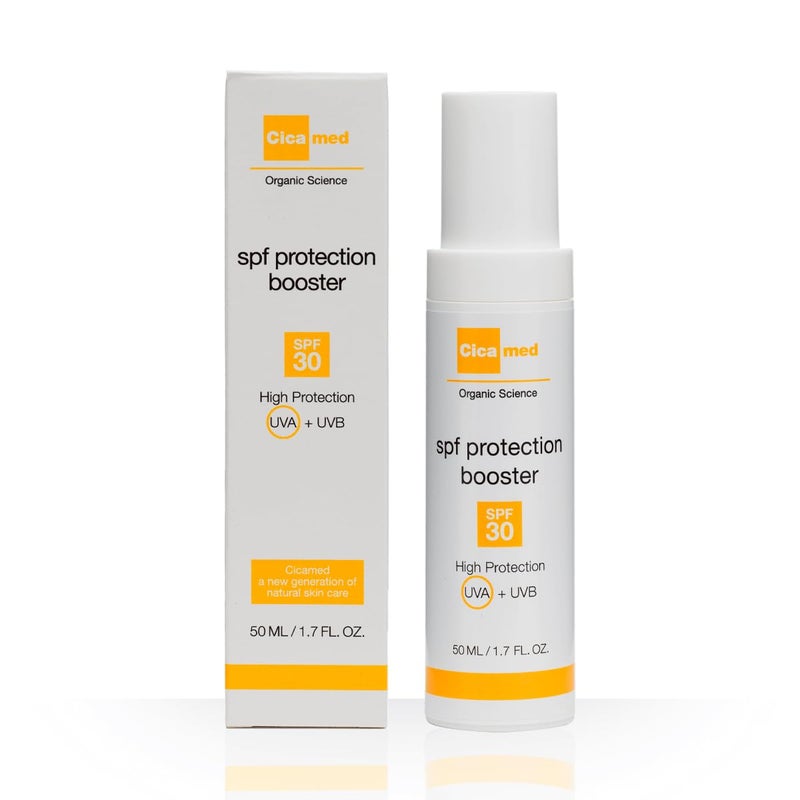 Organic Science SPF Booster 30 Facial Protection UVAUVB Anti Pollution AntiAging Sunscreen