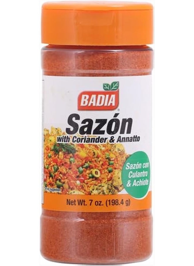 BADIA Sazon with Coriander and Annatto - 7 oz - Badia Spices  - Image 1