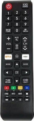 Samsung UE-49KU7350 UHD 4K Smart LED TV Remote Control