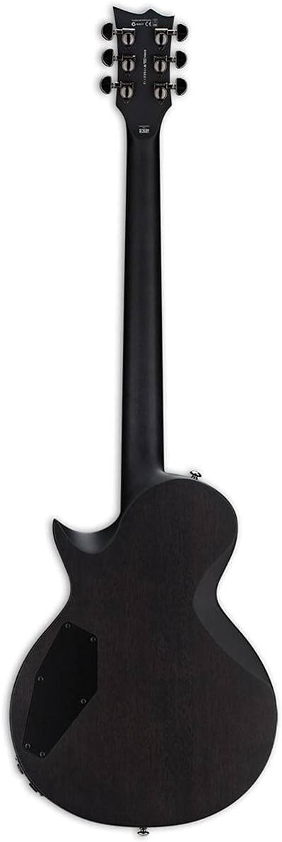 ESP جيتار كهربائي باريتون ESP LTD BB600 سلسلة التوقيع بن برنلي مع حقيبة لون أسود متدرج ساتان - Image 3