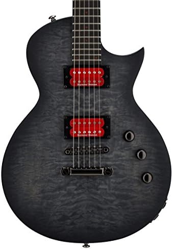 ESP جيتار كهربائي باريتون ESP LTD BB600 سلسلة التوقيع بن برنلي مع حقيبة لون أسود متدرج ساتان - Image 5