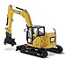 Diecast Masters CAT Caterpillar 309 CR Next Generation Mini Hydraulic Excavator with Work Tools and Operator High Line Series 150 Diecast Model by Diecast Masters 85592 - Image 2
