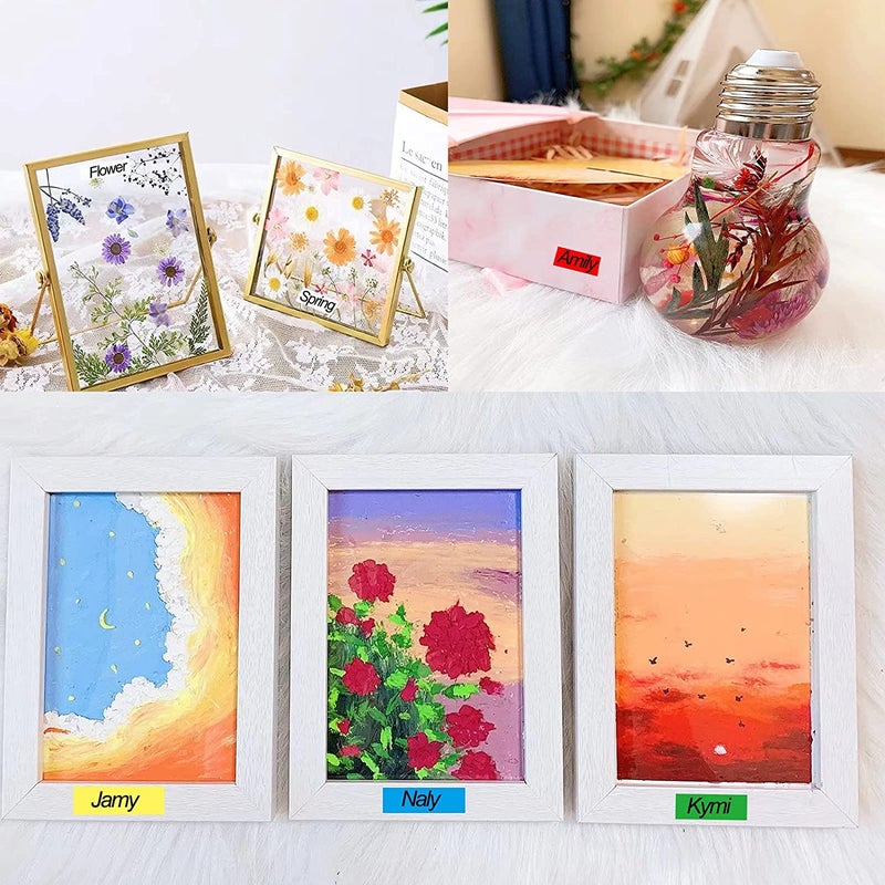 Absonic Compatible Label Tape Replacement for LK-4WBN LK-4LBP LK-4RBP LK-4YBW LK-4GBP Work for Epson LabelWorks LW-300 LW-400 LW-500 LW-600P LW-700 LW-K200PX Label Maker, 1/2" x 26', 12mm x 8m, 5-Pack - Image 5