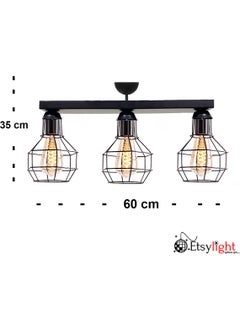 Etsylight Zara Dizilone 3, Living Room Chandelier, Kitchen Chandelier, Living Room Chandelier  - Image 4