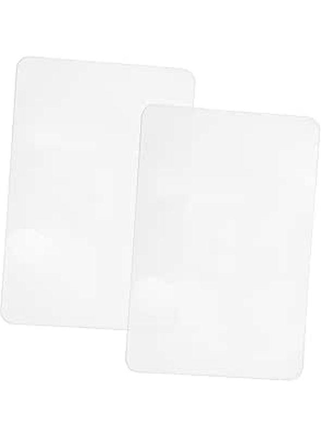 3X Credit Card Size Magnifying Card 2pcs 120x180mm Pocket Loupe for Reading Inspection - Image 1