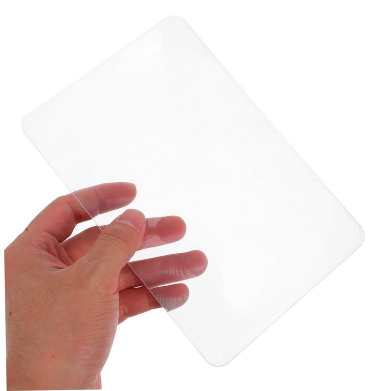 3X Credit Card Size Magnifying Card 2pcs 120x180mm Pocket Loupe for Reading Inspection - Image 4