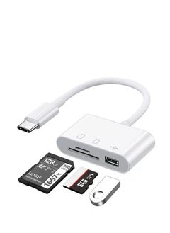 3-in-1 Type-C Card Reader Hub