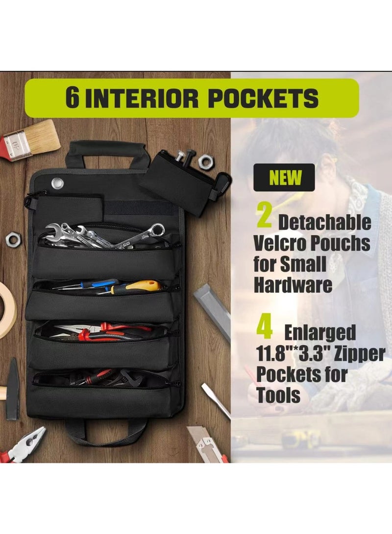 عام سيارة الأجهزة أداة حقيبة ، المحمولة كهربائي أداة حقيبة ، لفة من نوع كهربائي النجارة حقيبة التخزين - Image 2