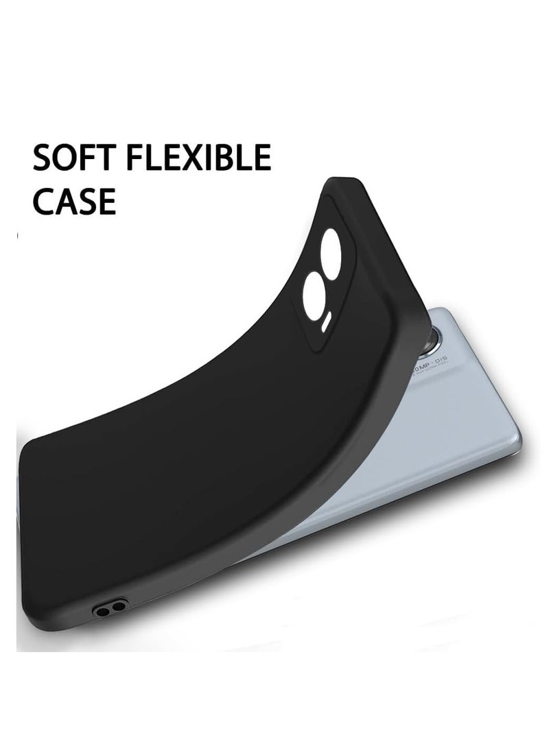 Motorola Moto G35 Case Cover Liquid Gel Rubber Bumper Case with Soft Microfiber Lining Cushion Shockproof Protective Cover for Moto G35 - Image 5