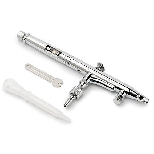 PointZero Dual-Action .5cc Gravity-Feed Airbrush Set w/MAC Valve - .2mm Nozzle - Image 3