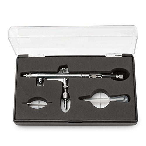 PointZero Dual-Action .5cc Gravity-Feed Airbrush Set w/MAC Valve - .2mm Nozzle - Image 4