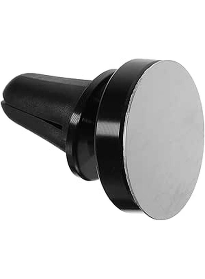 Black Magnetic Car Vent Phone Holder Mini Clip for Cellphones Tablets Stable Vibration Resistance - Image 1