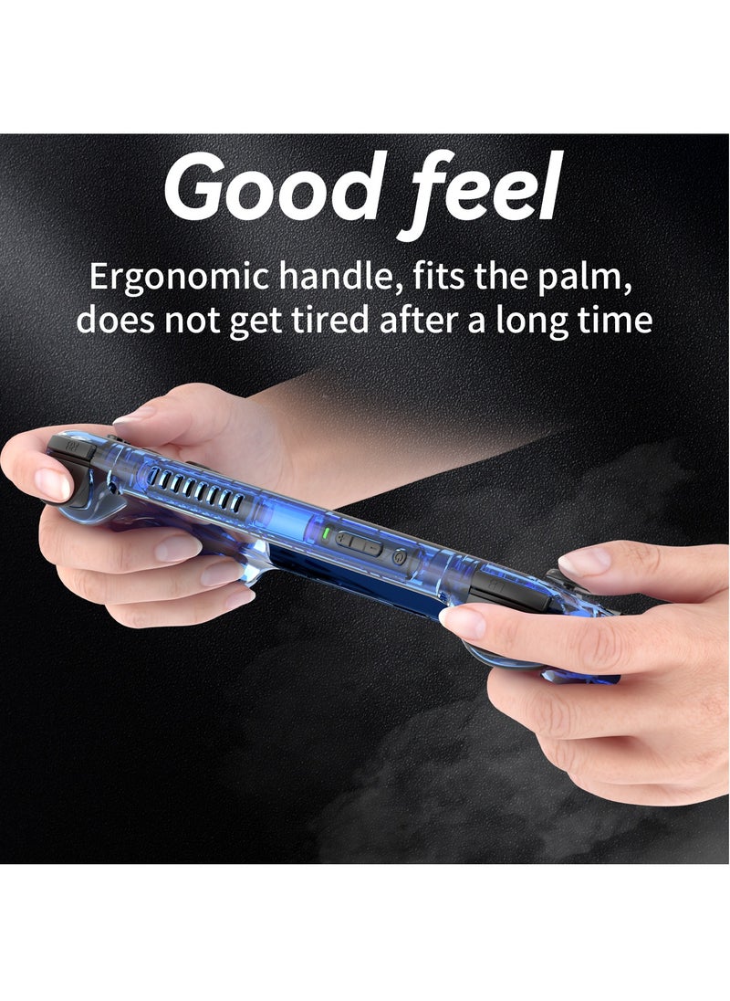 ANBERNIC  - ANBERNIC RG556 Handheld Game Console Unisoc T820 Android 13 5.48 inch AMOLED Screen 5500mAh WIFI Bluetooth Retro Video Players (Blue 128G) - Image 1