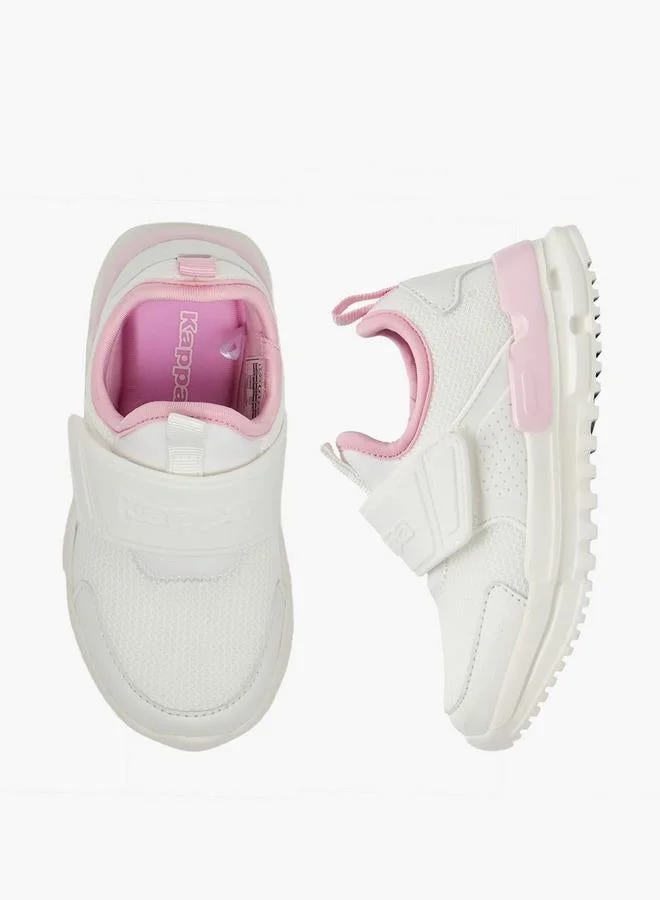 كابا Girls Panelled Hook & Loop Sports Shoes