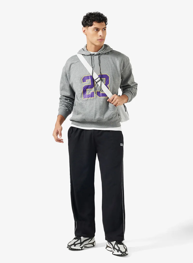 Seventy Five Basics Oversized Emblem  Relaxed Fit Joggers