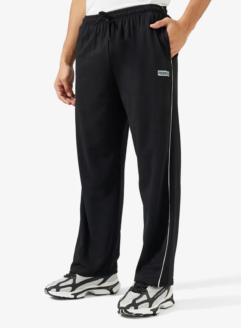 Seventy Five Basics Oversized Emblem  Relaxed Fit Joggers