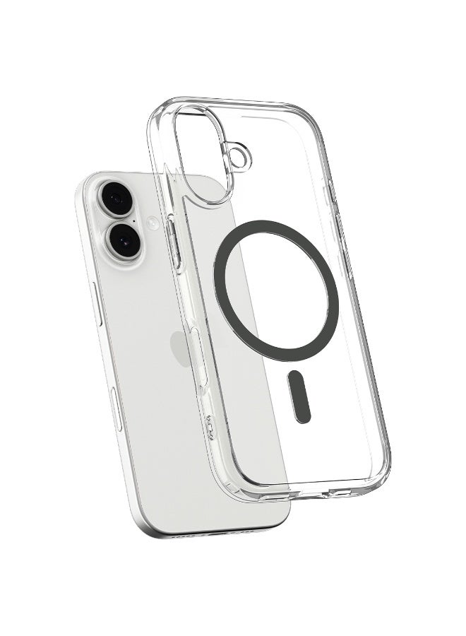 Spigen Ultra Hybrid MagFit iPhone 17 Case Cover with MagSafe (2025) - Clear Graphite - Image 5