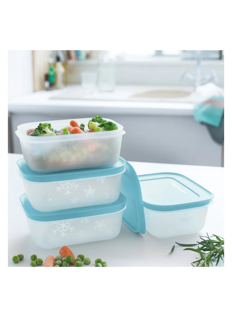 Tupperware Freezer Mates Shallow Container Set 450 ml (4)