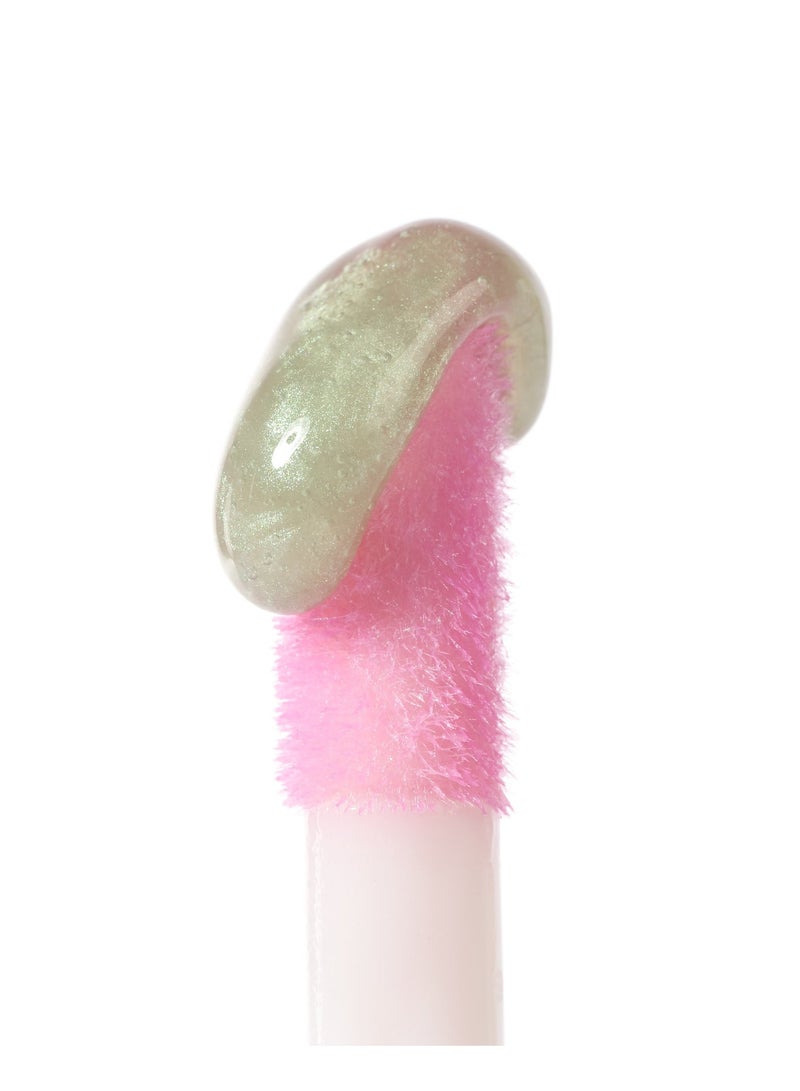 Janelle Cosmetics Pink matcha- tinted lip gloss- color changing lip gloss - Image 3