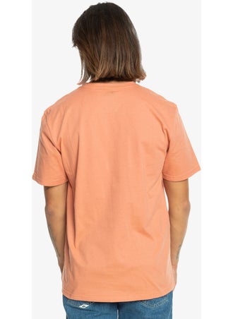 QUIKSILVER Comp Logo Ss Canyon Clay Men's T-Shirt EQYZT07658-MJR0  - Image 2