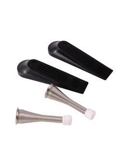 Plastic Door Stopper Set-4 Piece-Durable Lightweight Door Wedge Pack with Spring Stoppers for Indoor Rooms and Outdoor Use - Child and Pet-Safe Door Jammer Kit for Home Office and DIY Projects - pzsku/Z2ACA50C38775C5CCDA98Z/45/_/1697959554/0a3ea82b-c4db-4dda-a8b1-399f4c56f175