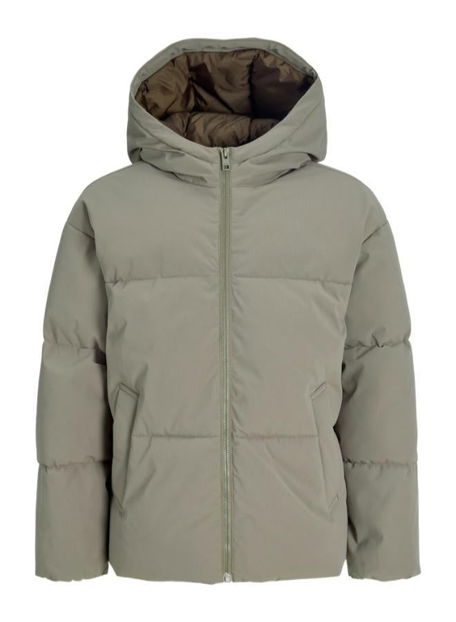 Jack & Jones Junior Youth Regular Fit Galaxy Puffer Jacket - Image 1