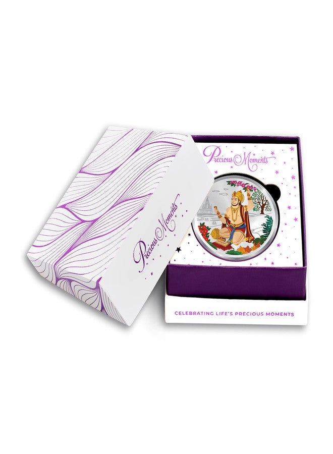 ACPL Precious Moments Lord Hanuman 20 Gram Silver Coin With Gift Box 999 Pure BIS Hallmarked By ACPL - Image 2