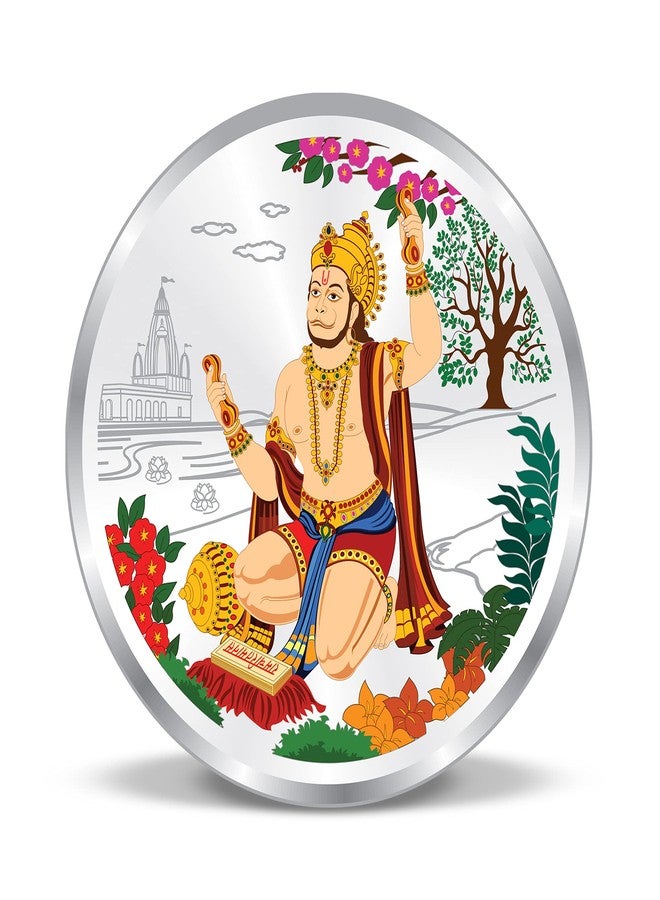 ACPL Precious Moments Lord Hanuman 20 Gram Silver Coin With Gift Box 999 Pure BIS Hallmarked By ACPL - Image 1