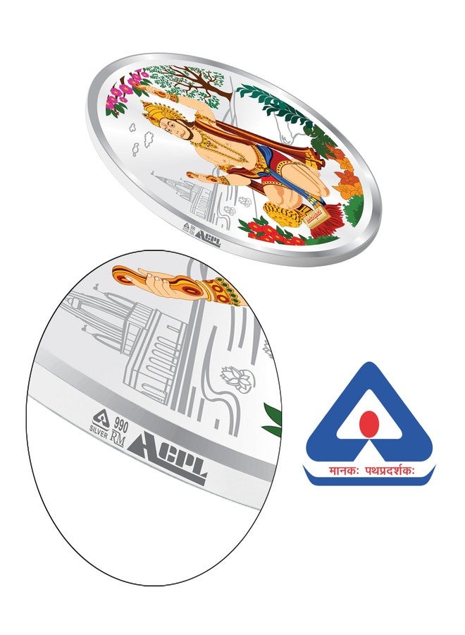 ACPL Precious Moments Lord Hanuman 20 Gram Silver Coin With Gift Box 999 Pure BIS Hallmarked By ACPL - Image 5