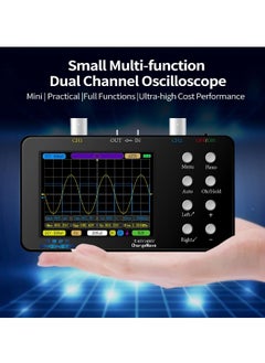 Generic Oscilloscope - 2 Channel Handheld Digital Oscilloscope Kit, 50MSa/s Sampling Rate, 10MHz Bandwidth, Trigger Function Auto/Nomal/Single, Portable Automotive Oscilloscope  - Image 2
