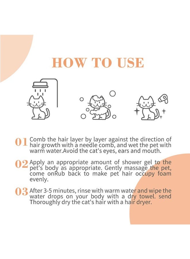 Bioline Cat Shampoo Multi-Coloured Coat Care with Coconut Oil & Chamomile 200ml From Varmacy - Image 3