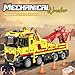 Reobrix Tow Truck Building Blocks 22012 Adult Construction Vehicle Model Kit Mechanical Rescue Vehicle RC Crane Toys with MultiFunction Switches Gifts for Adult 1794 Pieces - Image 4