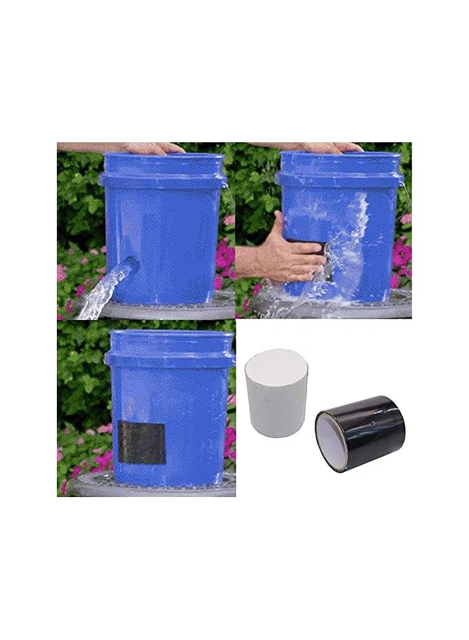 PROMASS promass Super Strong Flex Leakage Repaire Waterproof Tape for Garden hose pipe water tap Bonding Rescue quick repairing Quickly stop leak 10x150cm  - Image 3