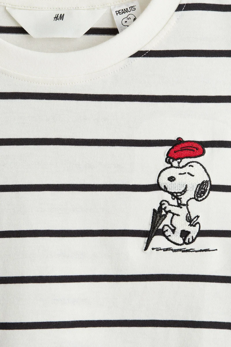 H&M Printed cotton top