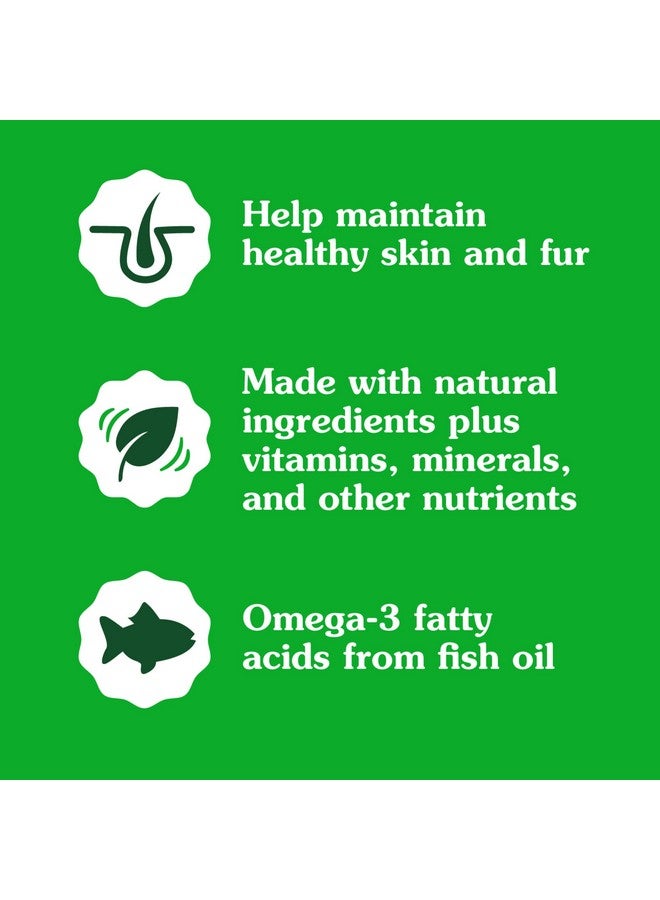 جرينيز فيلين سمارت بايتس لصحة الجلد والفراء، مكافآت طبيعية مقرمشة وناعمة للقطط، بنكهة الدجاج، عبوة ٢٫١ أونصة - Image 1