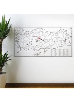 Buffer Writable Türkiye Map Magnetic Wall Sticker 110 x 56 cm  - Image 2
